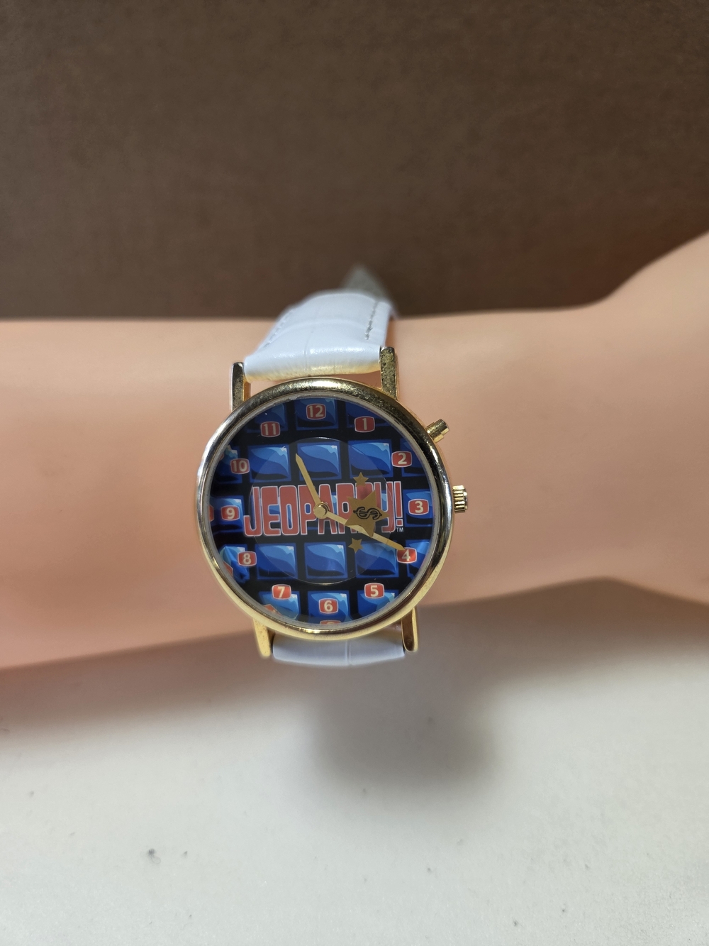 Vintage 1999 Jeopardy Quatrz Watch With Moving Dial